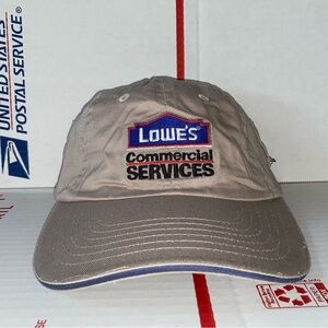 Lowe's Commercial Services Baseball Cap dad hat pencil holders Adjustable S/M US